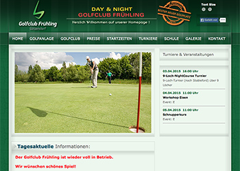 Golfclub Frühling